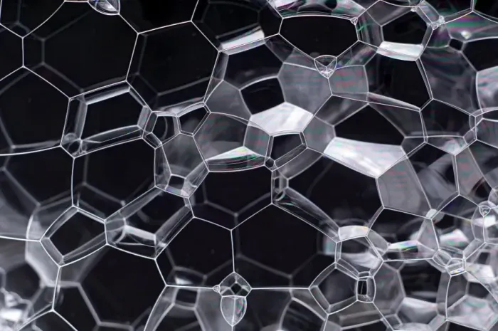 Framed Print : Soap Bubbles Between Glass Print Framed Print : Soap Bubbles Between Glass Print
