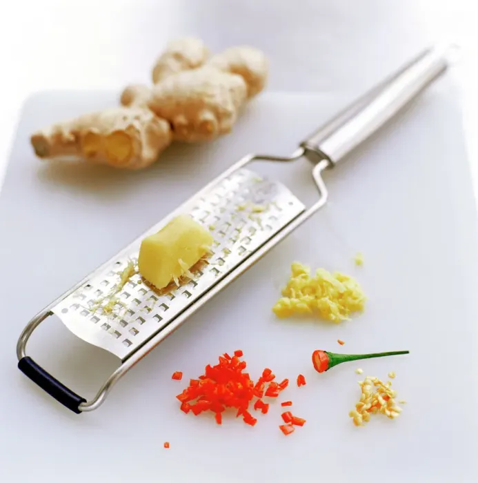 Framed Print : Grated Spices Print: Grated Ginger and Chilli