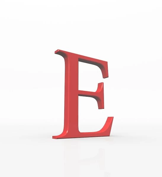 Greek letter Epsilon, upper case