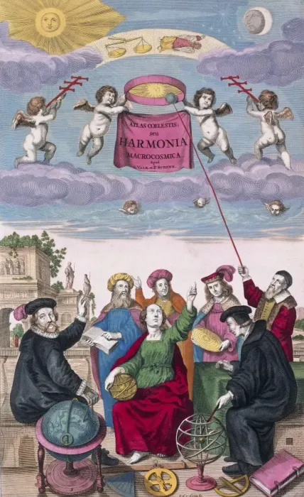 Framed Print : Harmonica Macrocosmica Print Framed Print : Harmonica Macrocosmica Print