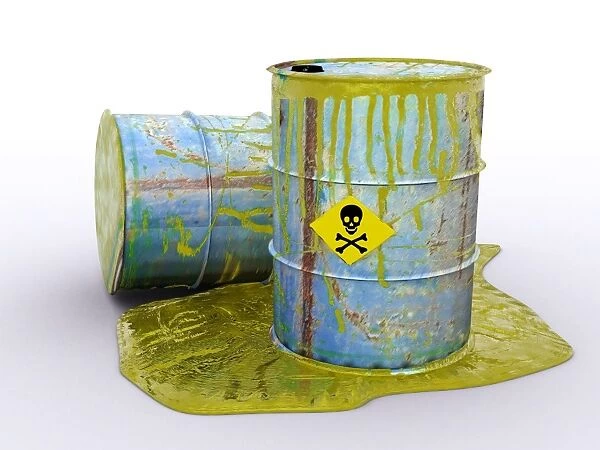 Hazardous waste, artwork