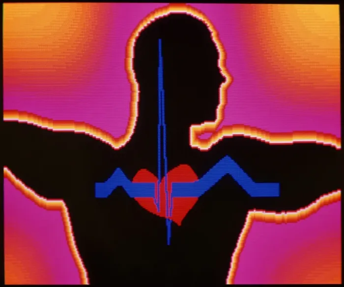 Framed Print : Heartbeat Pulse Print: Computer Graphics Composition of a Human Torso Framed Print : Heartbeat Pulse Print: Computer Graphics Composition of a Human Torso