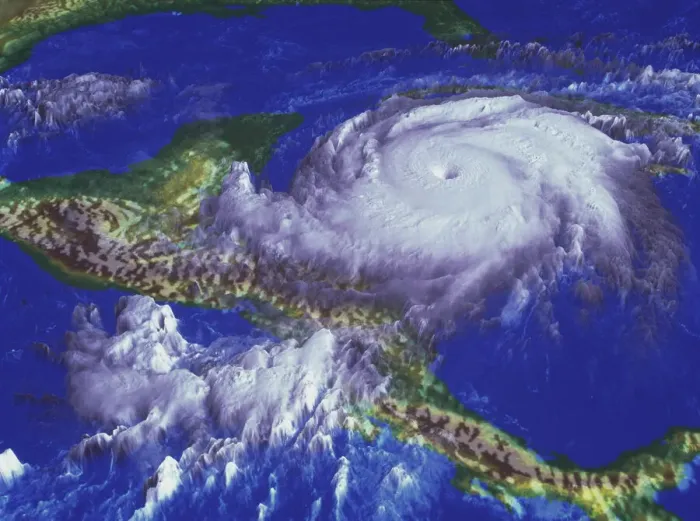 Framed Print : Hurricane Mitch Print: A 3D computer image of a hurricane Framed Print : Hurricane Mitch Print: A 3D computer image of a hurricane