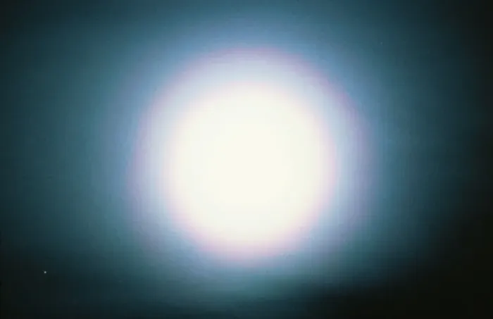 Framed Print : Corona around the Moon Print Framed Print : Corona around the Moon Print