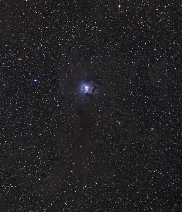 Framed Print : Optical Print of the Iris Nebula Framed Print : Optical Print of the Iris Nebula