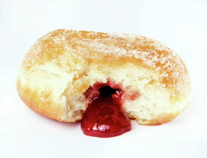 Framed Print : Jam doughnut Print Framed Print : Jam doughnut Print