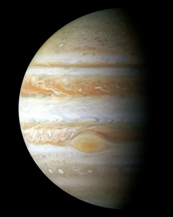 Framed Print : True Colour Optical Print of Jupiter Framed Print : True Colour Optical Print of Jupiter