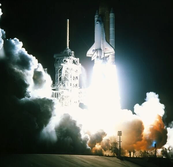 Launch of the space shuttle Endeavour on STS-88