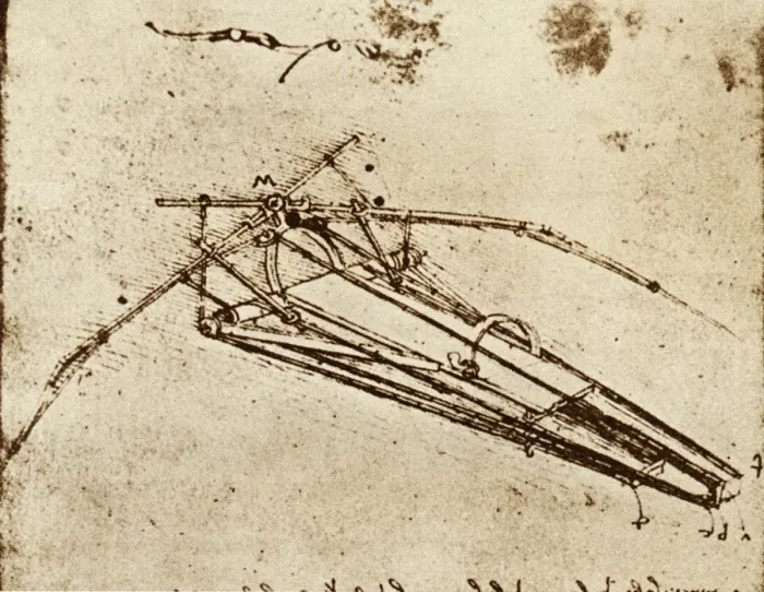 Framed Print : Leonardo's Ornithopter Print Framed Print : Leonardo's Ornithopter Print