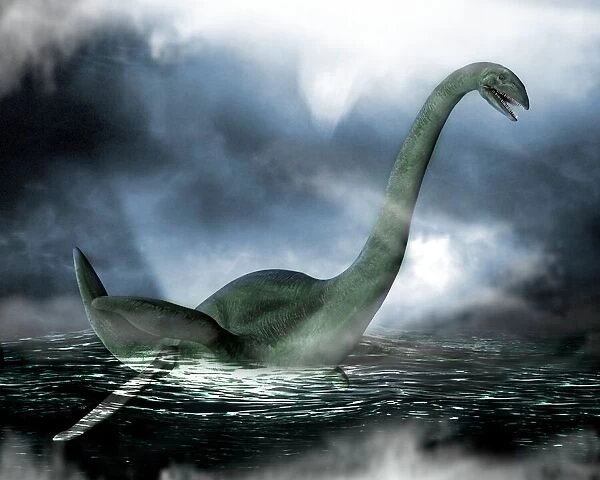 Loch Ness monster, artwork