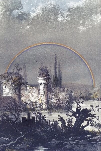 Lunar rainbow, historical artwork