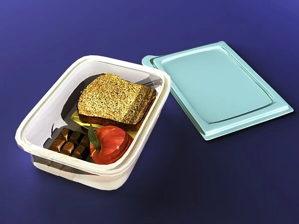 Lunchbox, computer artwork
