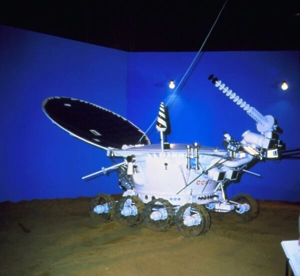 Lunokhod, the unmanned Soviet lunar vehicle
