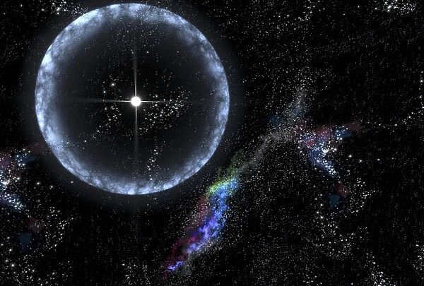 Magnetar star SGR 1806-20, artwork