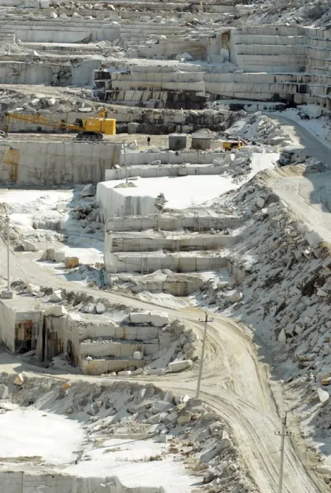 Framed Print : Marble Quarry Print Framed Print : Marble Quarry Print