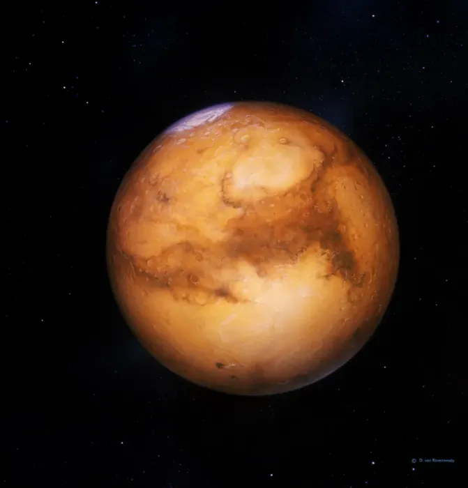 Framed Print : Mars Planet Print Framed Print : Mars Planet Print