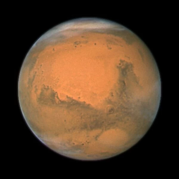Mars close approach 2007, HST image