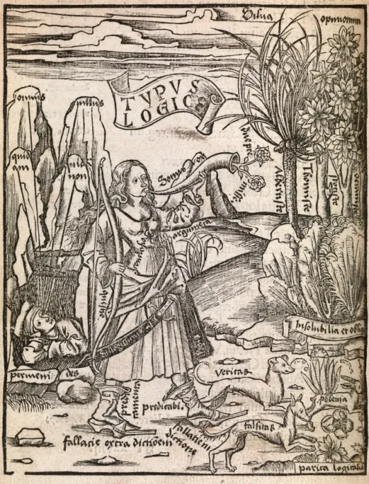 Framed Print : Mathematical Logic Print, 1503 Framed Print : Mathematical Logic Print, 1503
