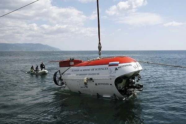 Mir-2 deep submersible in Lake Baikal