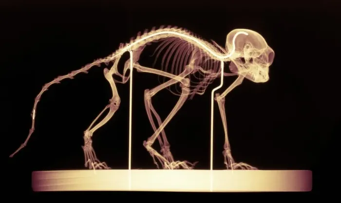 Framed Print : Marmoset Monkey Skeleton Print Framed Print : Marmoset Monkey Skeleton Print