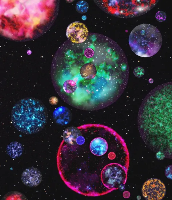 Framed Print : Multiple Universes Print, Computer Artwork Framed Print : Multiple Universes Print, Computer Artwork