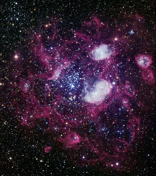 Nebula NGC 1760, optical image C017  /  3736