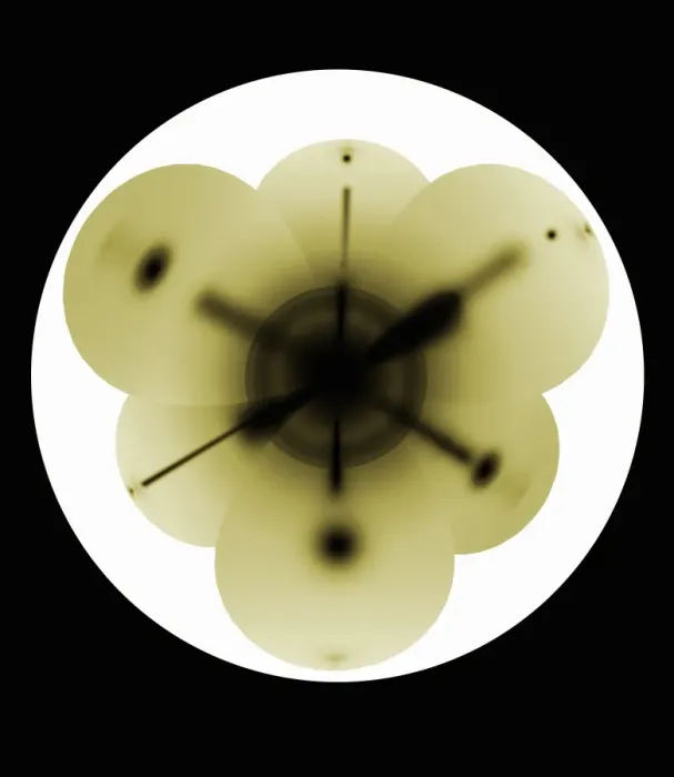 Framed Print : Neon Atom Print - Computer artwork of atomic electron orbitals Framed Print : Neon Atom Print - Computer artwork of atomic electron orbitals