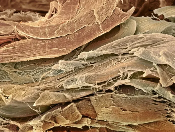 Framed Print : Neural Connective Tissue Print, SEM Framed Print : Neural Connective Tissue Print, SEM