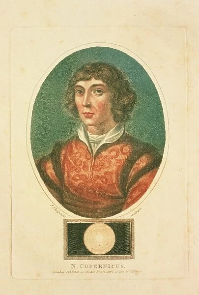 Nicolaus Copernicus. Portrait of Polish astronomer Nicolaus Copernicus (1473-1543)