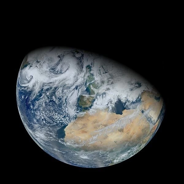North Africa and Europe, satellite image C016  /  3866