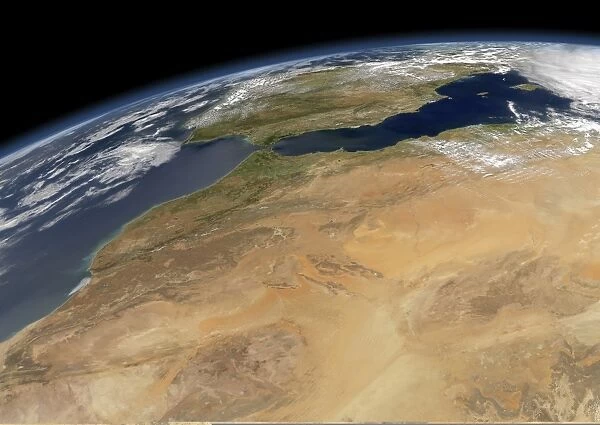 North-western Africa, satellite image C013  /  5160