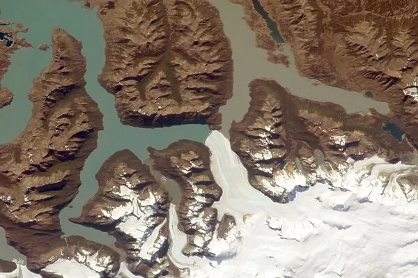 Perito Moreno Glacier, Argentina, ISS
