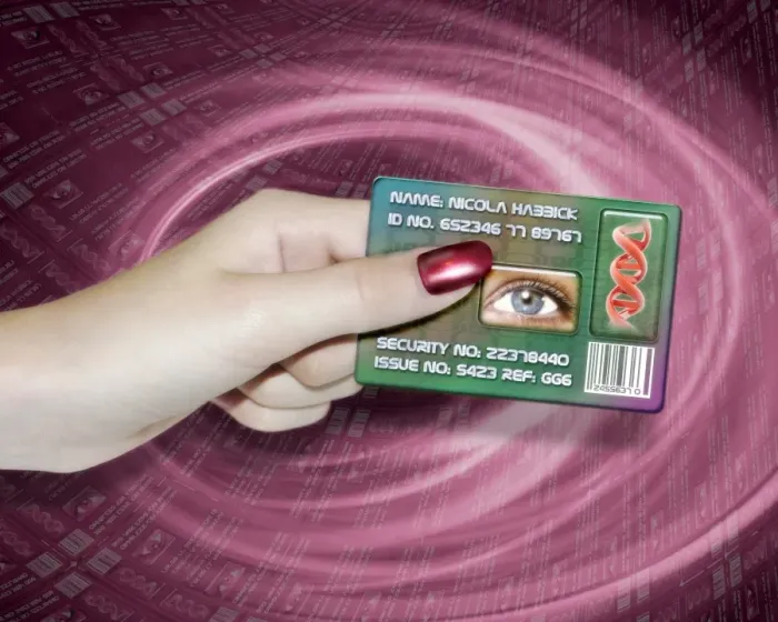 Framed Print : Personal ID Card Print Framed Print : Personal ID Card Print