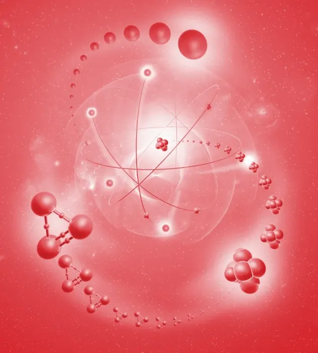 Framed Print : Atomic Structure Print Framed Print : Atomic Structure Print