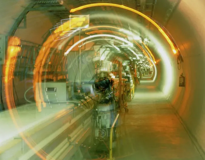 Framed Print : CERN LEP Collider Tunnel Print Framed Print : CERN LEP Collider Tunnel Print