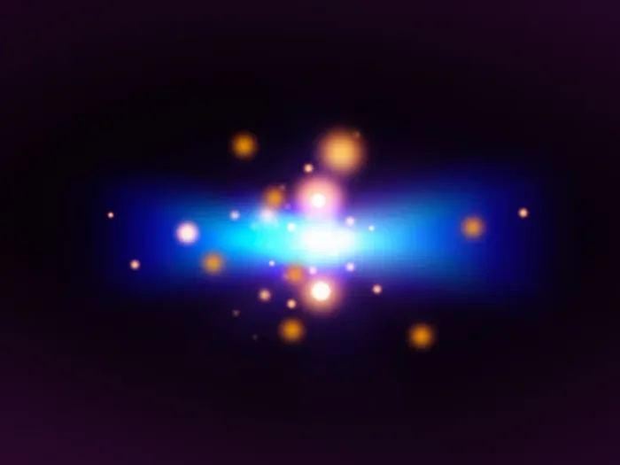 Framed Print : Quantum particles Print Framed Print : Quantum particles Print