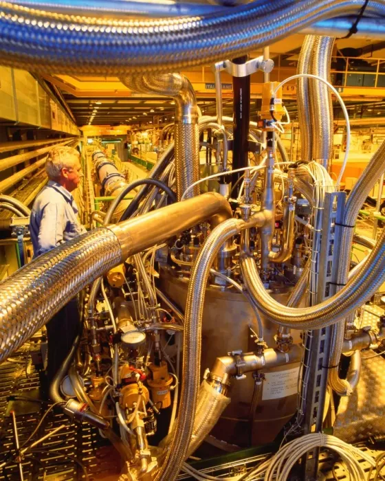 Framed Print : Large Hadron Collider Magnet Testing Print Framed Print : Large Hadron Collider Magnet Testing Print