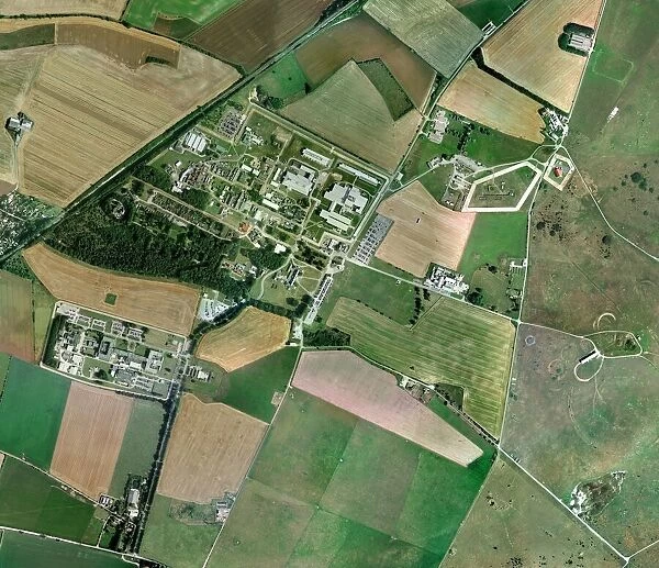 Porton Down, aerial photograph