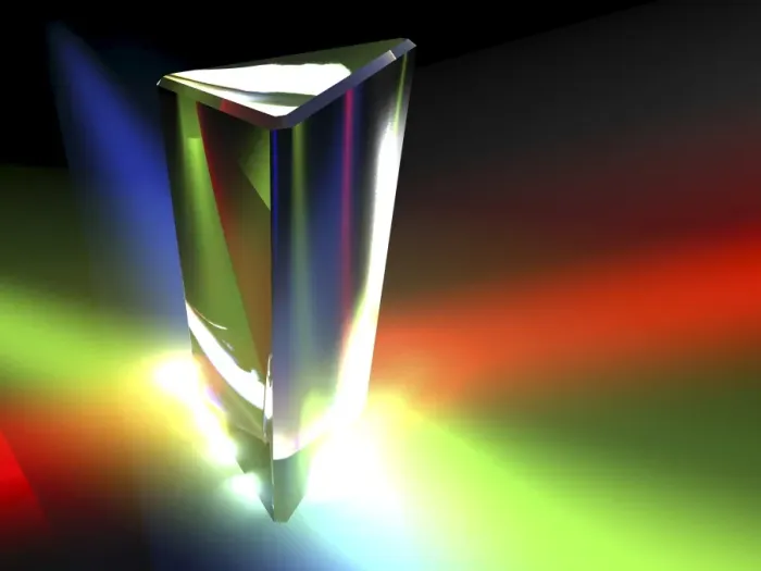 Framed Print : Prism and Light Spectrum Print Framed Print : Prism and Light Spectrum Print