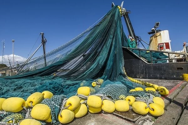 Purse seine fishing net C016 / 4778 For sale as Framed Prints, Photos, Wall  Art and Photo Gifts