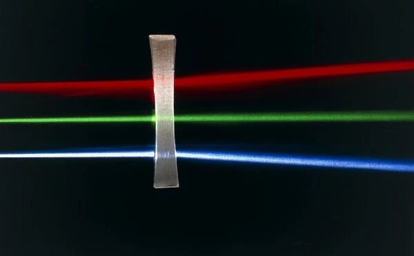 Refraction of light by bi-concave lens