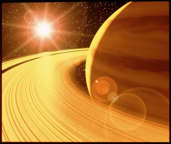 Framed Print : Saturn Print - A Visual Representation of the Planet and its Rings Framed Print : Saturn Print - A Visual Representation of the Planet and its Rings