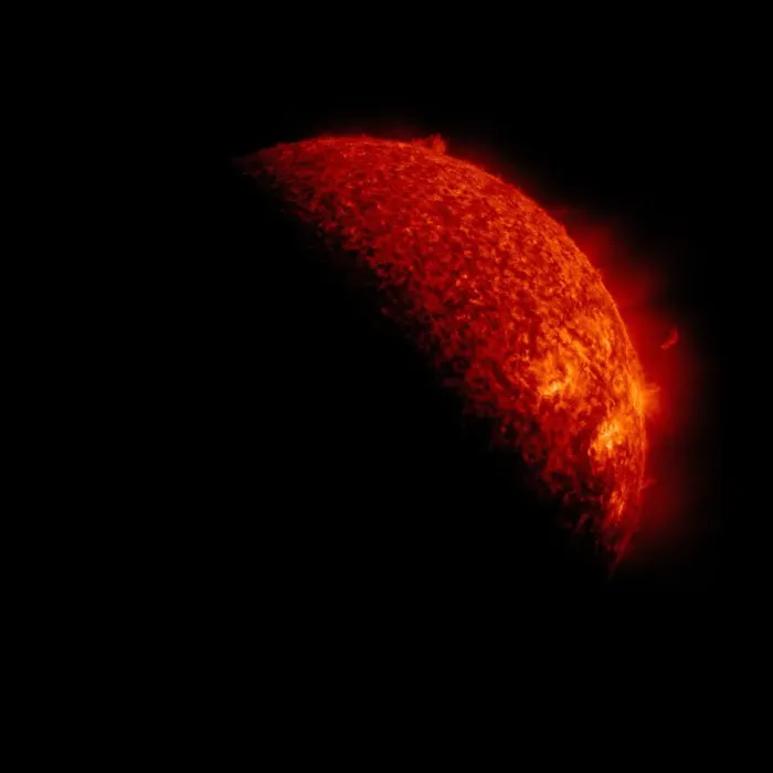 Framed Print : SDO Print of the Sun Eclipsed by Earth Framed Print : SDO Print of the Sun Eclipsed by Earth