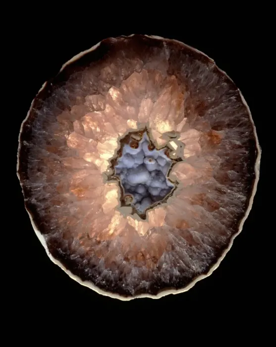 Framed Print : Quartz Crystal Geode Print Framed Print : Quartz Crystal Geode Print