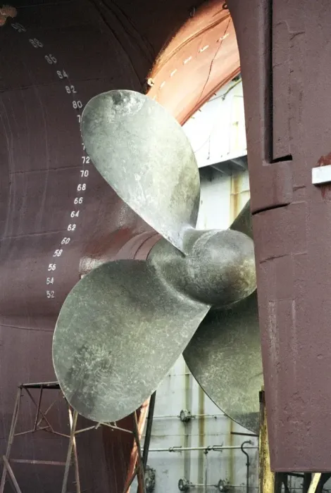 Framed Print : Large Ship Propeller Print Framed Print : Large Ship Propeller Print