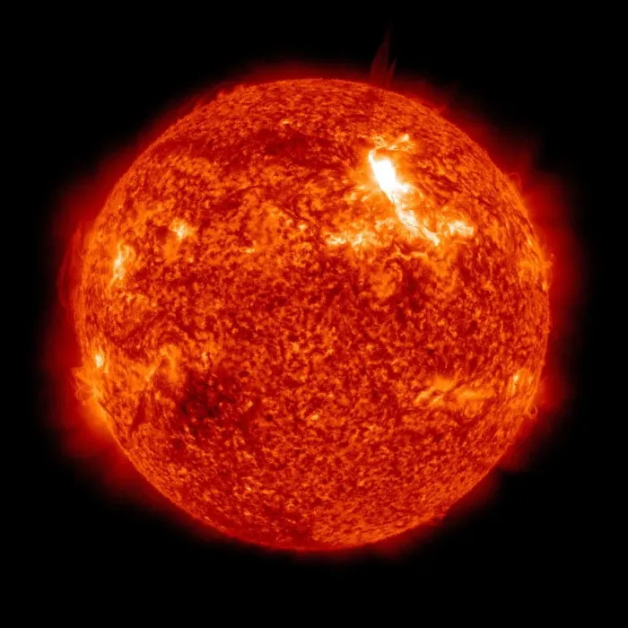 Framed Print : Solar Activity Print - UV Image of the Sun Framed Print : Solar Activity Print - UV Image of the Sun