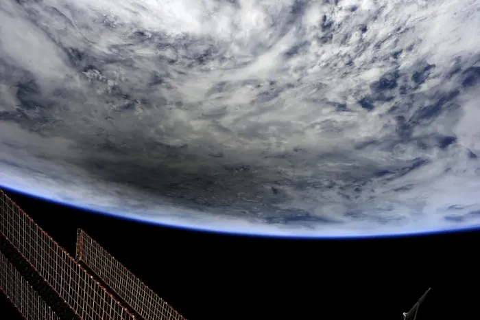 Framed Print : Solar Eclipse Print, ISS Image Framed Print : Solar Eclipse Print, ISS Image