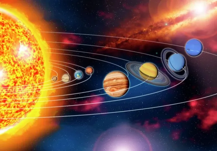 Framed Print : Solar System Planets Print Framed Print : Solar System Planets Print