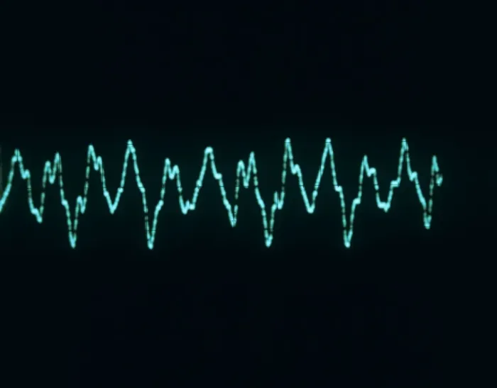 Framed Print : A sine wave with subtle irregularities, captured on a print Framed Print : A sine wave with subtle irregularities, captured on a print