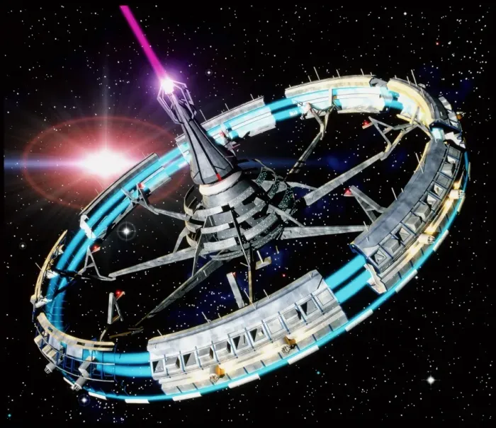 Framed Print : Futuristic Space Station Computer Art Print Framed Print : Futuristic Space Station Computer Art Print